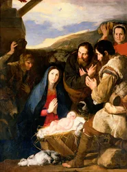 Aanbidding van de herders, 1650